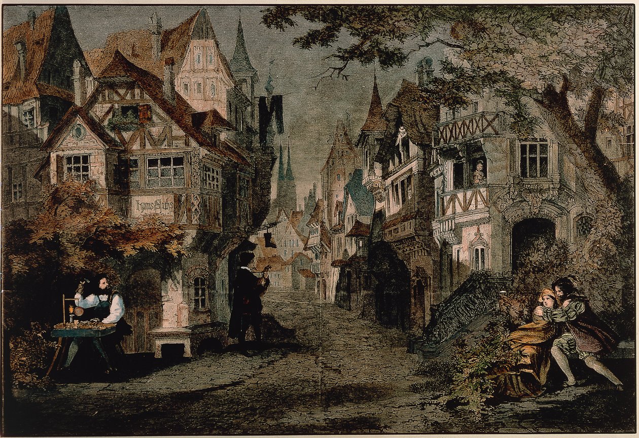 Hans Sachs, Scène 2 de 