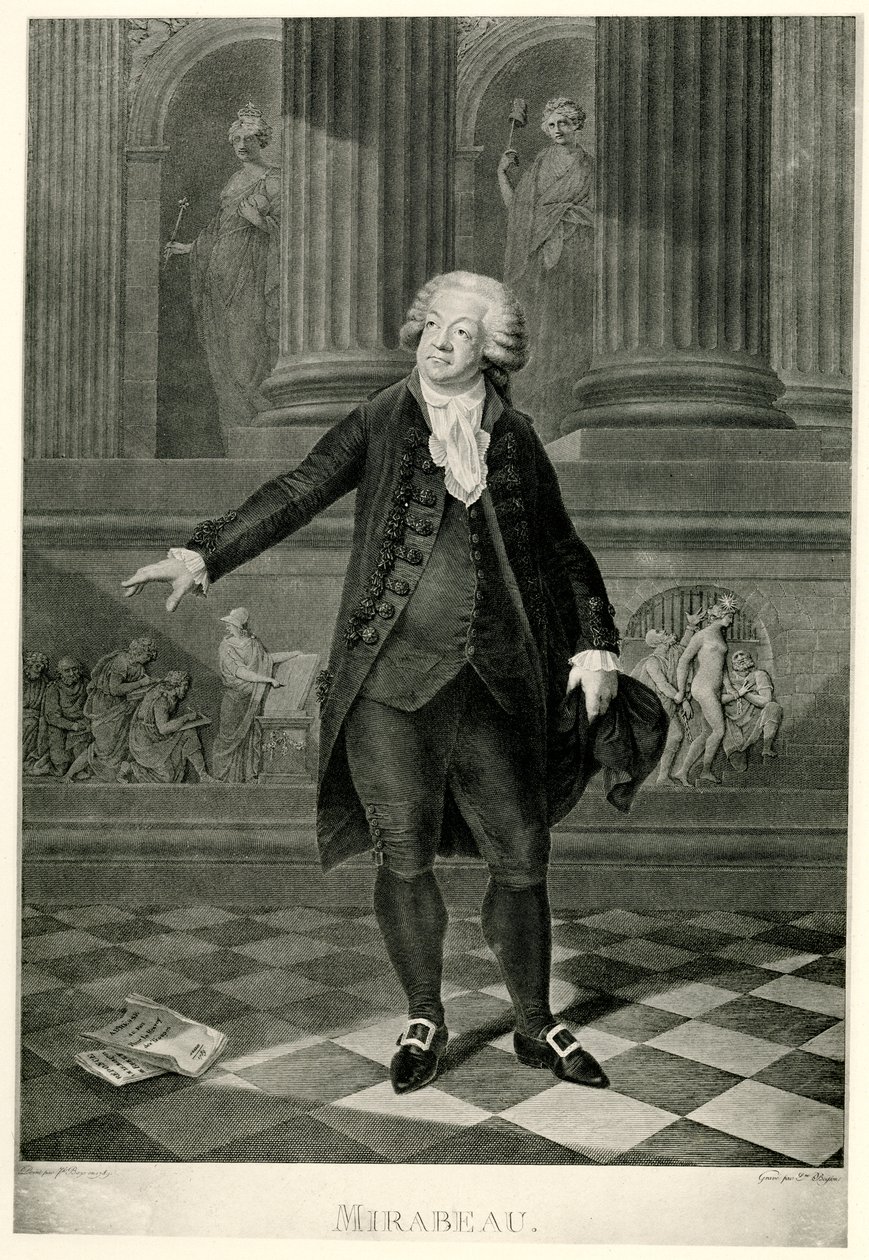 Honoré Gabriel de Riqueti, comte de Mirabeau - German School