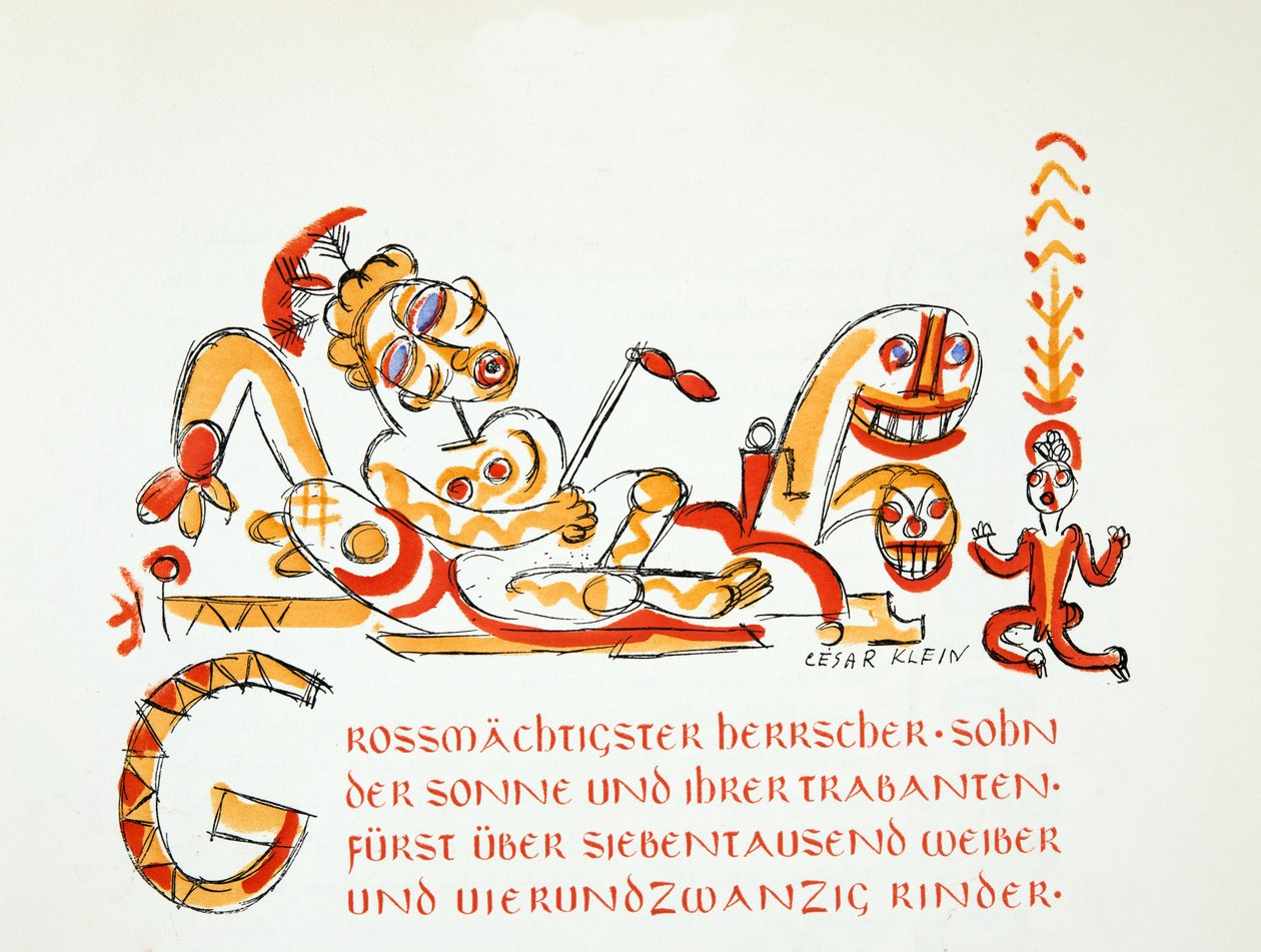 Illustration de Styl, publié en 1922 (impression de pochoir) - German School