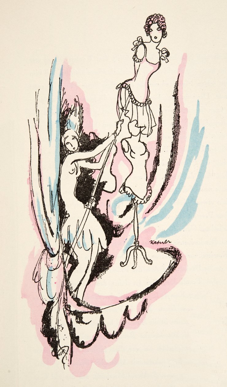 Illustration de Styl, publié en 1922 (impression de pochoir) - German School