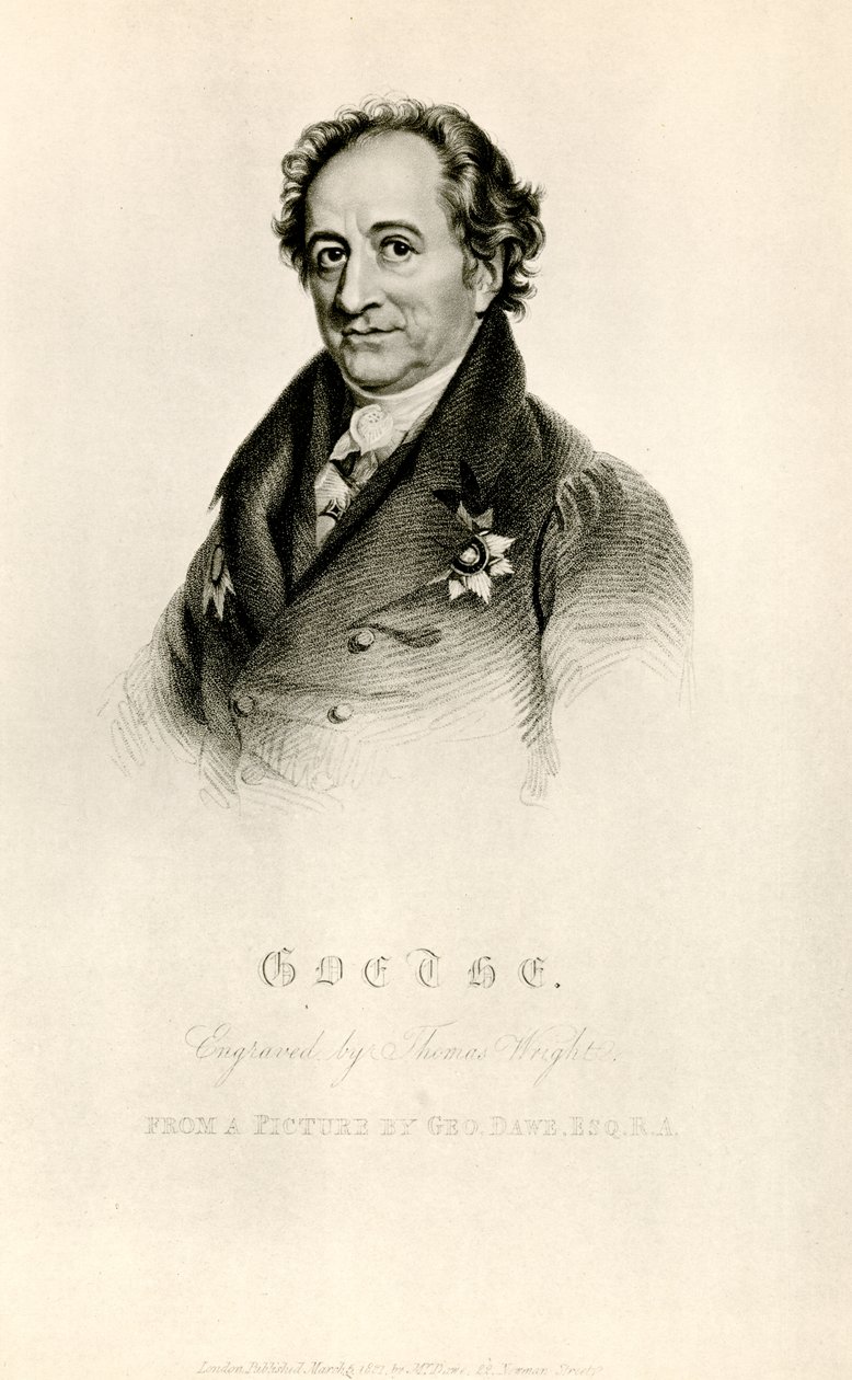 Johann Wolfgang von Goethe - German School