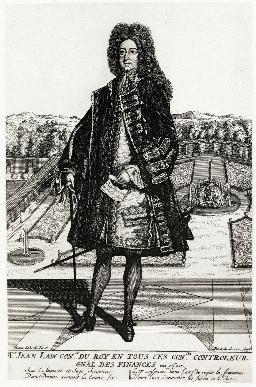 John Law de Lauriston - German School