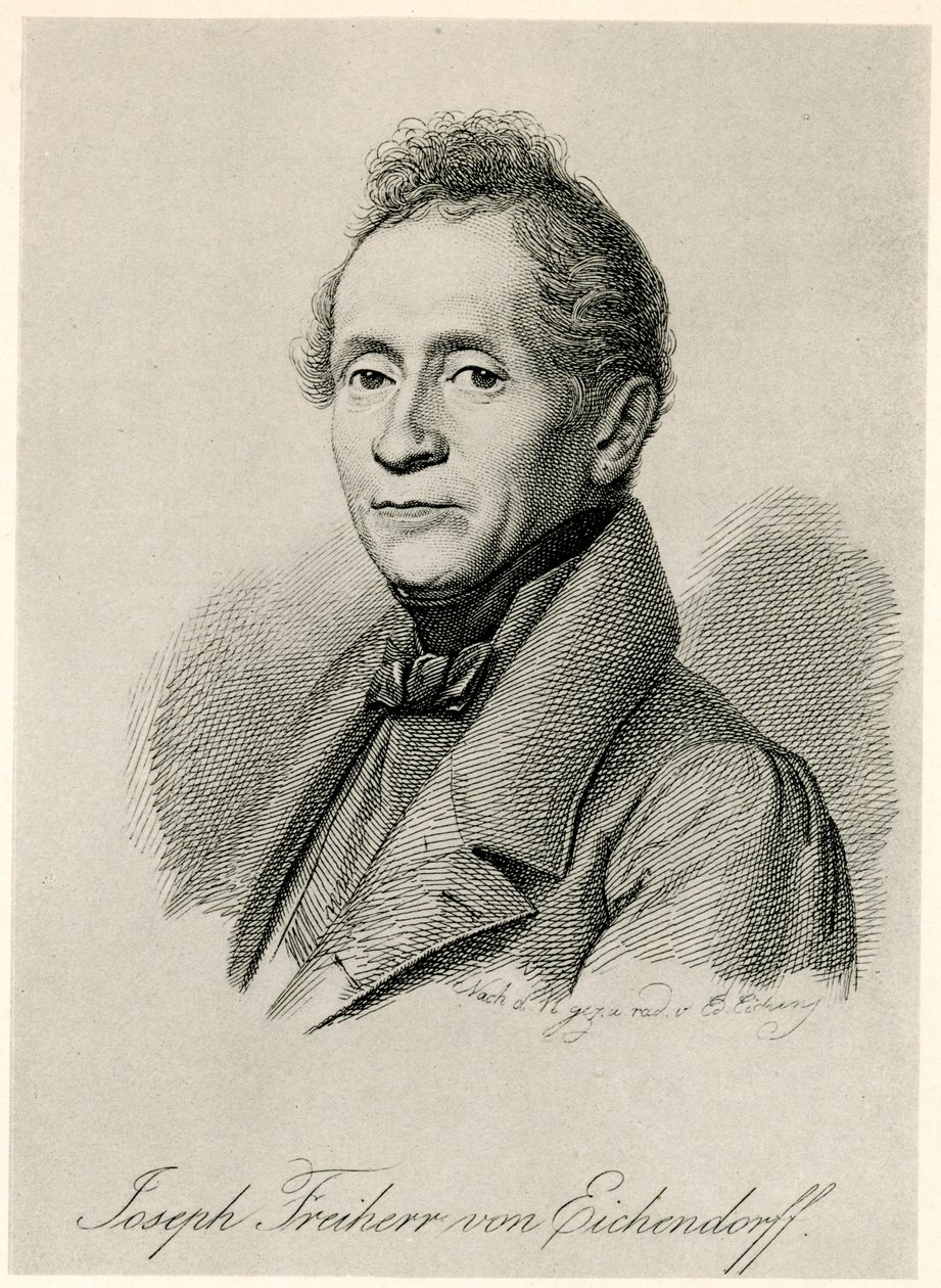 Joseph Freiherr von Eichendorff - German School