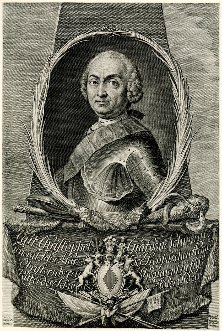 Kurt Christoph Graf von Schwerin - German School