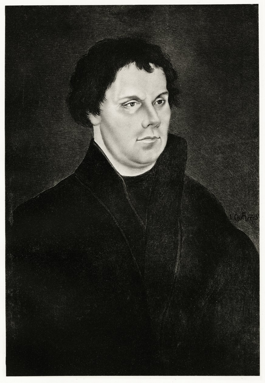 Martin Luther, 1884-90 (phototype) - German School