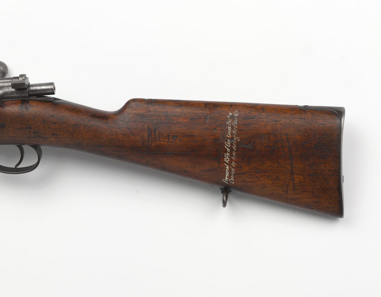 Fusil à verrou Mauser M1896 7,92 mm utilisé par le Général Louis Botha - German School