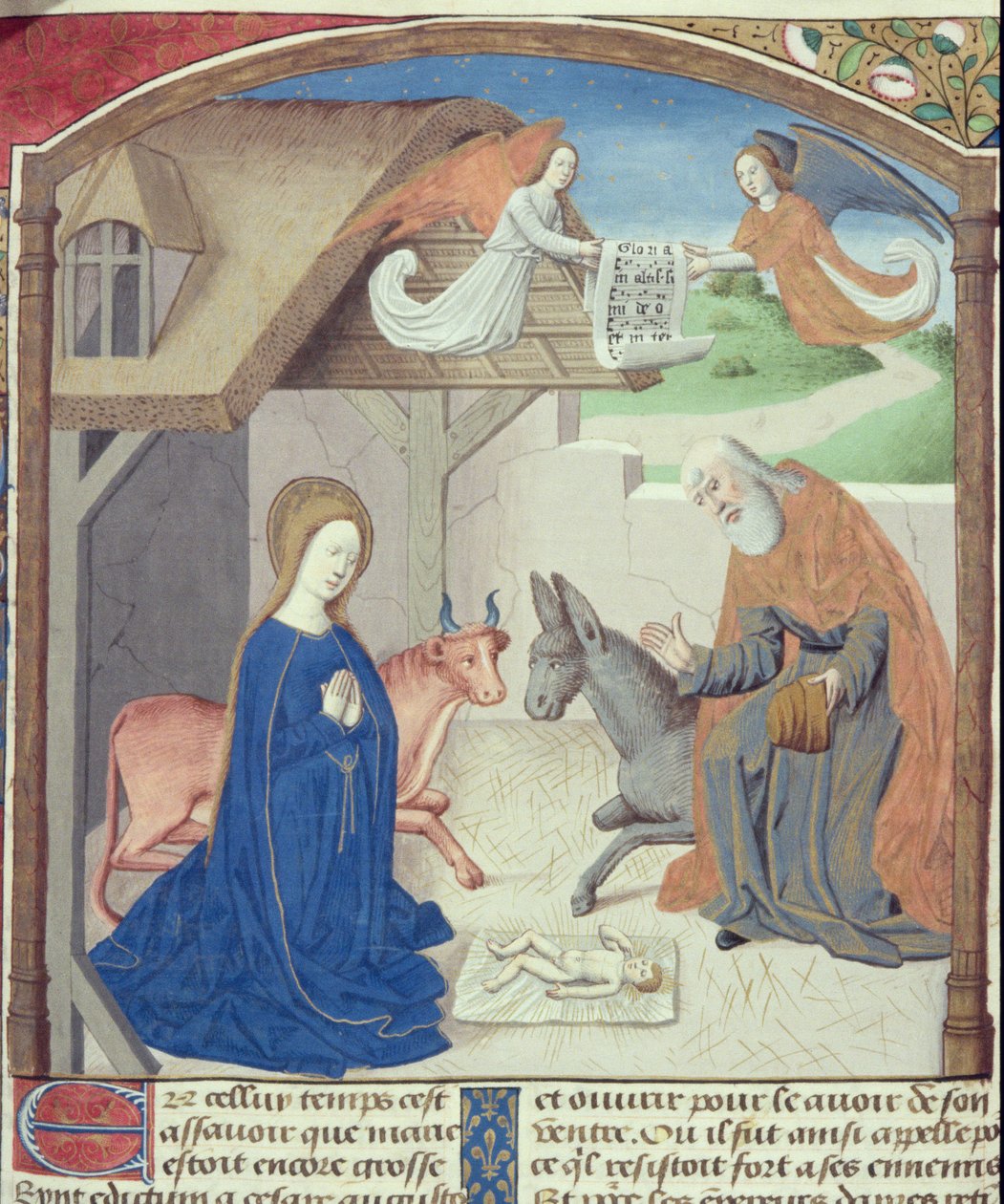Sainte Famille, de Vita Christi, par Ludolf de Saxe, vers 1300-7778 - German School