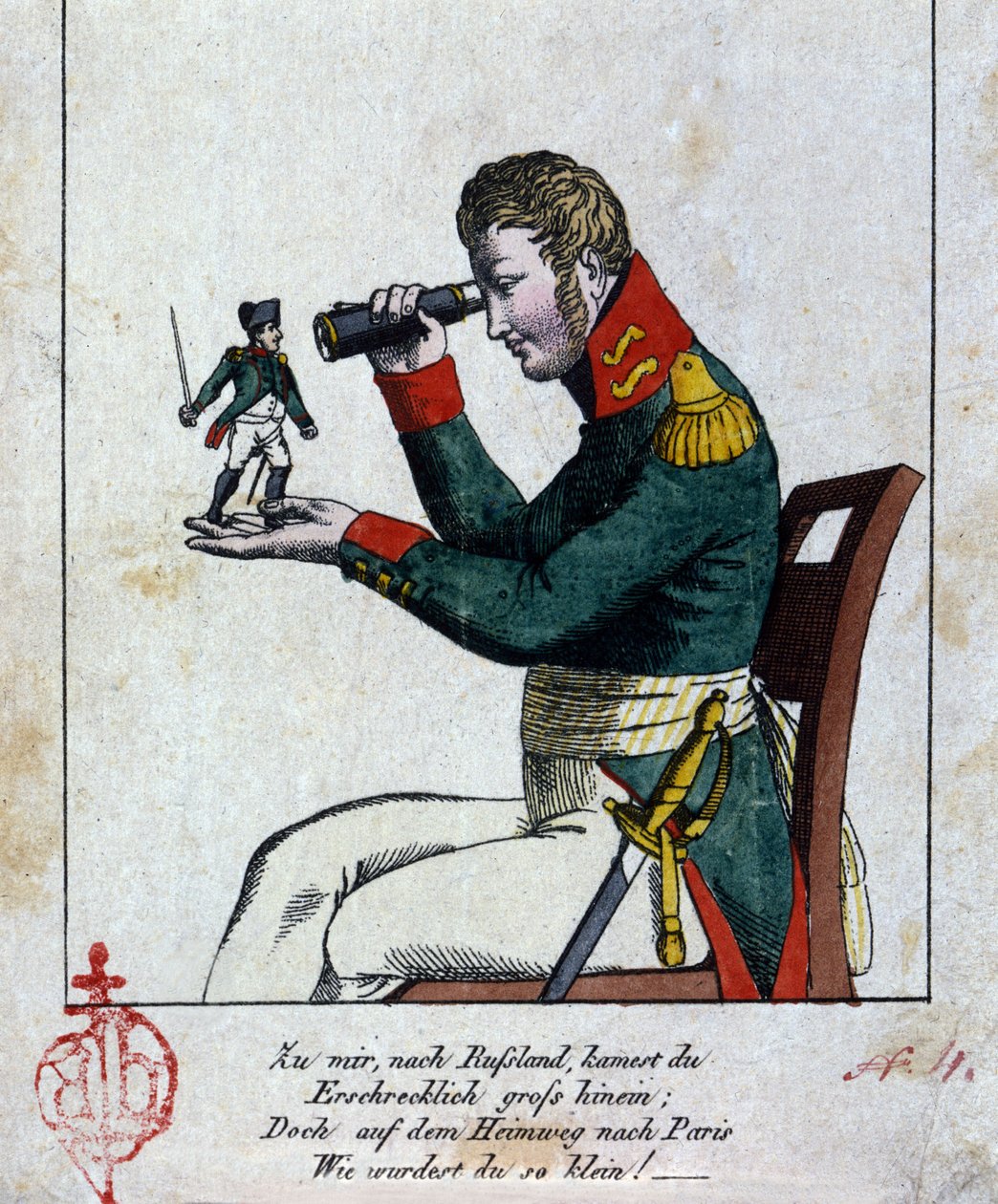 Napoléon Ier : la campagne de Russie Chez vous, en Russie, vous êtes devenu terriblement grand, mais sur le chemin du retour à Paris, vous êtes devenu petit ! (d
