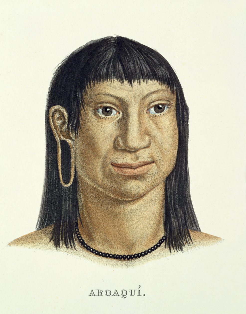 Homme natif de la tribu Aroaqui, de l