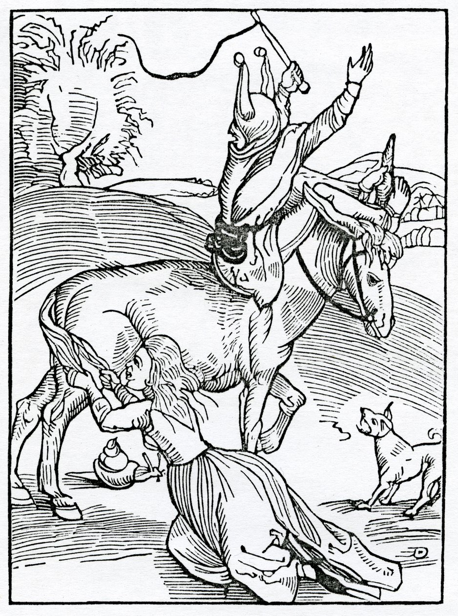 De grande colère, procédant de petite occasion, illustration de la traduction anglaise d