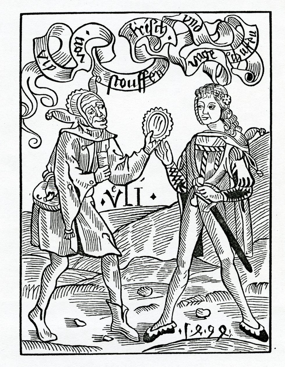Des nouvelles modes et des vêtements déguisés, illustration de la traduction anglaise d