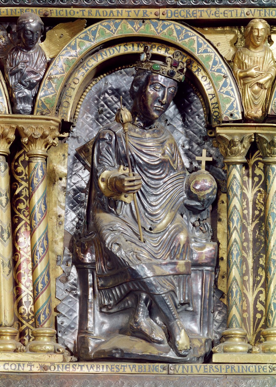 Otto II (955-83), Saint-Empereur romain, détail du Sanctuaire de l