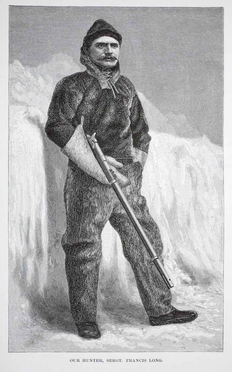 Notre chasseur, le sergent Francis Long, publié à Londres en 1886 - German School