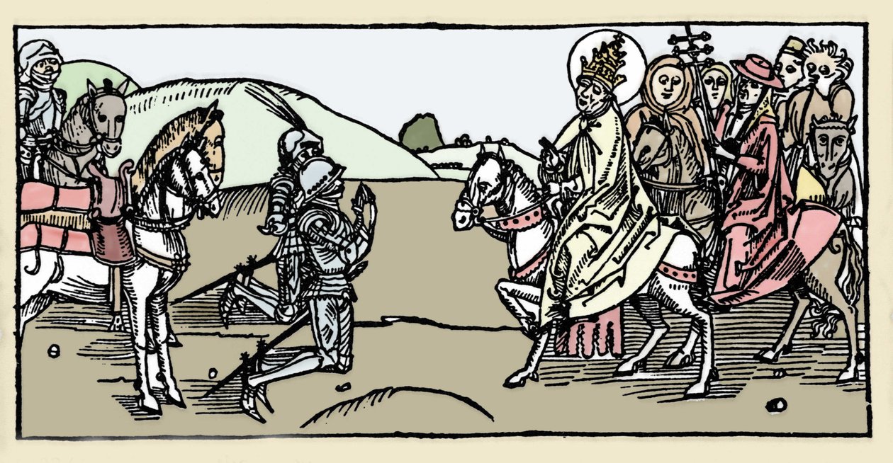 Le pape Léon I rencontre Attila et l