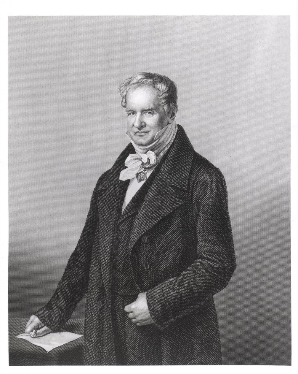 Portrait du baron Alexander von Humboldt (1769-1859) - German School