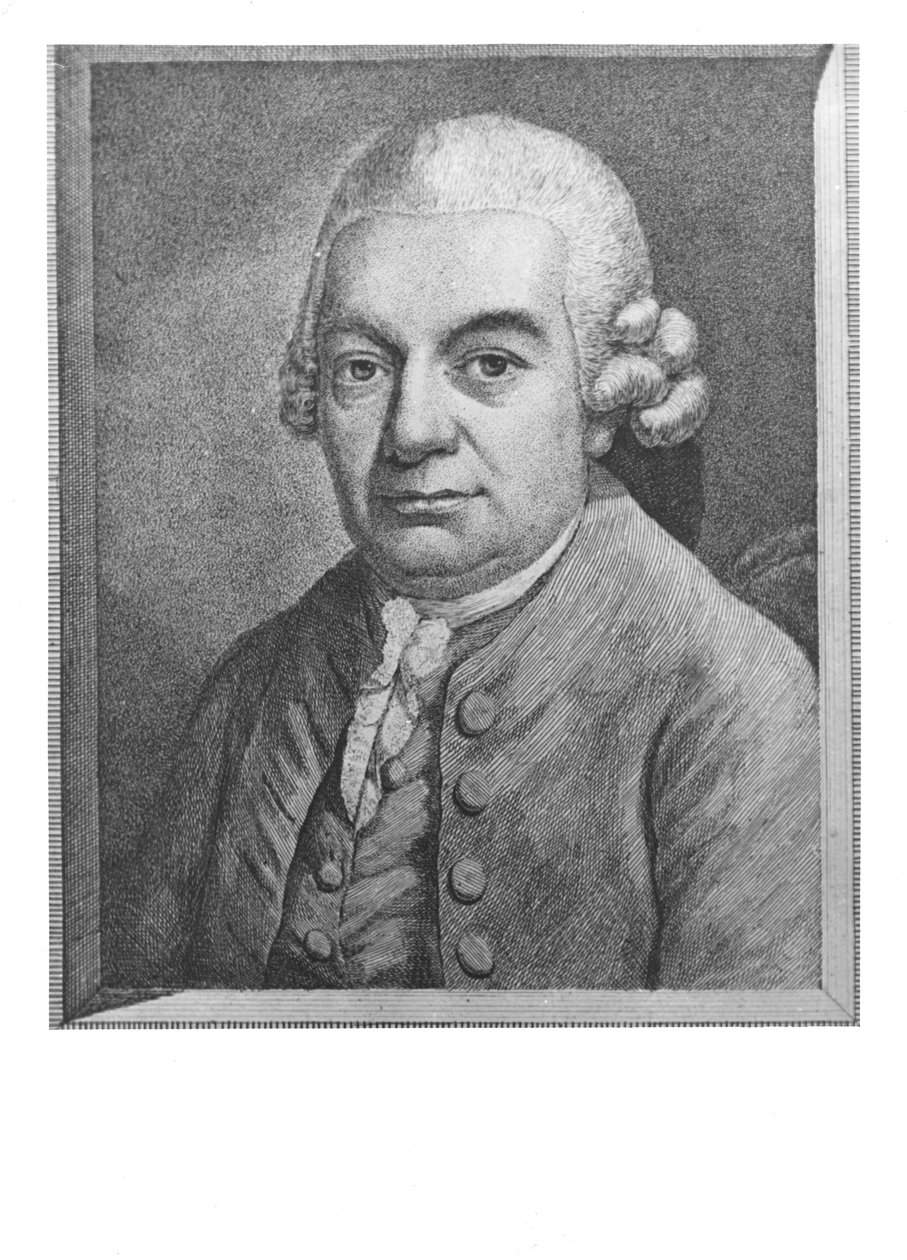 Portrait de Carl Philipp Emanuel Bach (1714-88) - German School