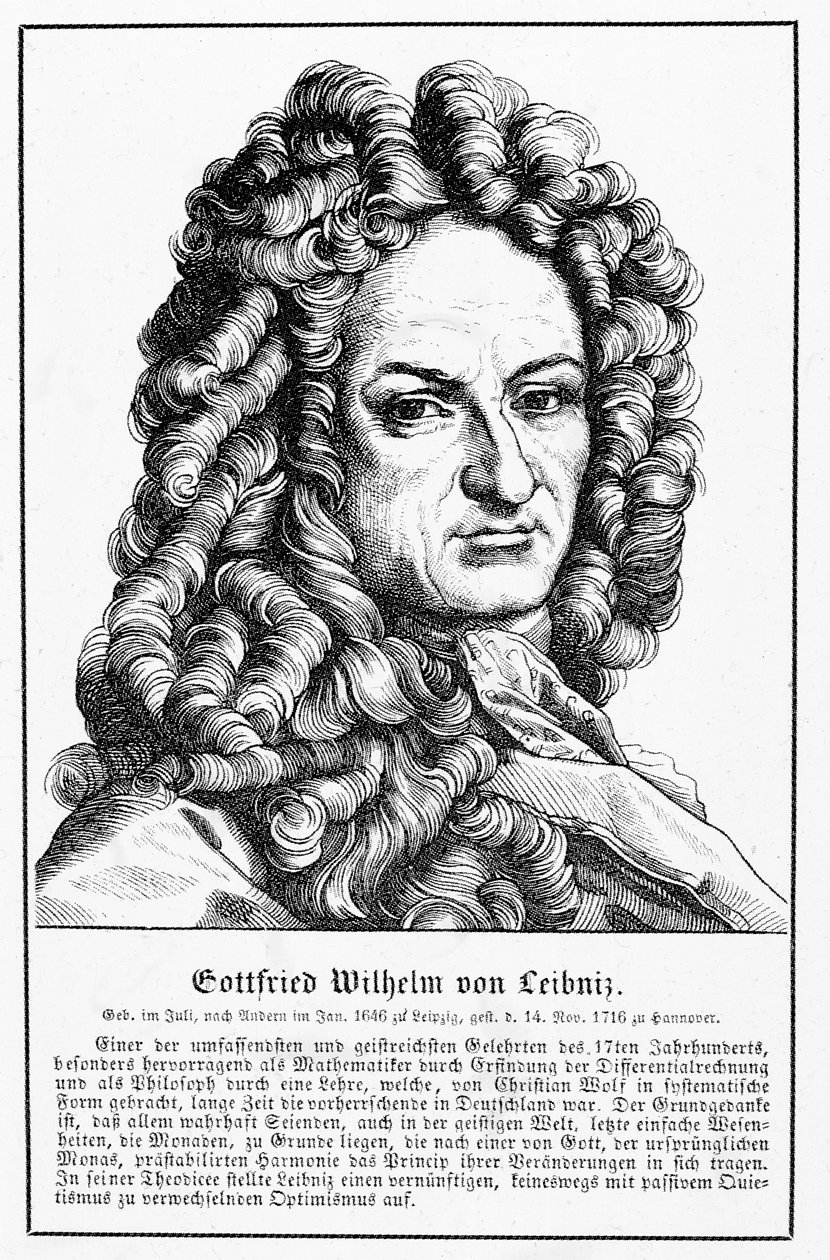 Portrait de Gottfried Wilhelm Leibniz (1646-1716) - German School