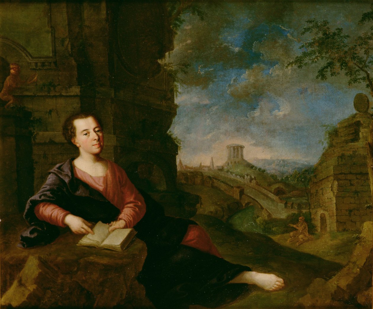 Portrait de Johann Joachim Winckelmann (1717-68) - German School