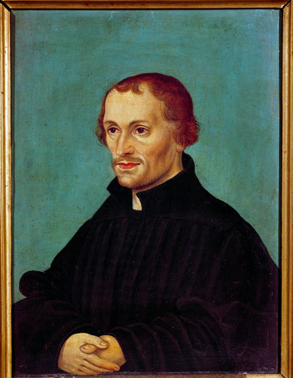 Portrait de Philippe Melanchton - German School