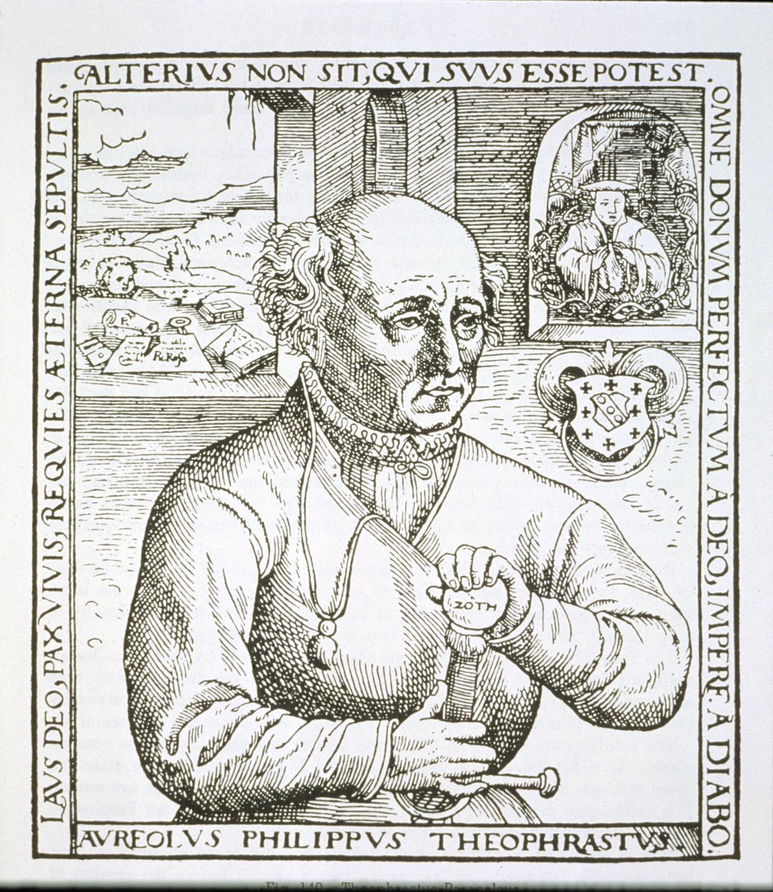 Portrait de Théophraste Paracelse (1493-1541), copie d