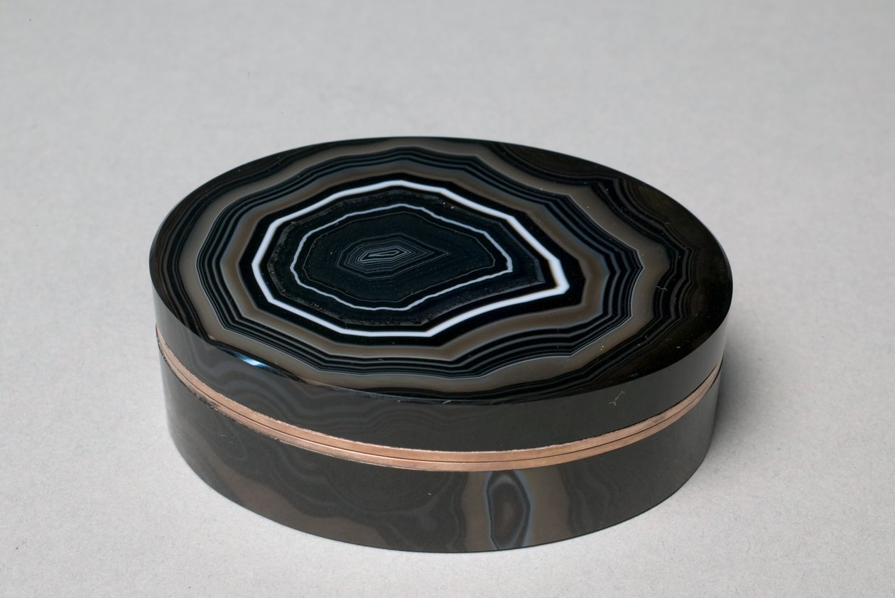 Boîte à priser ronde, c.1830 - German School