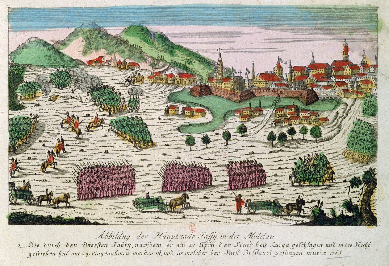 Siège et capture de Jassy en 1788 par l