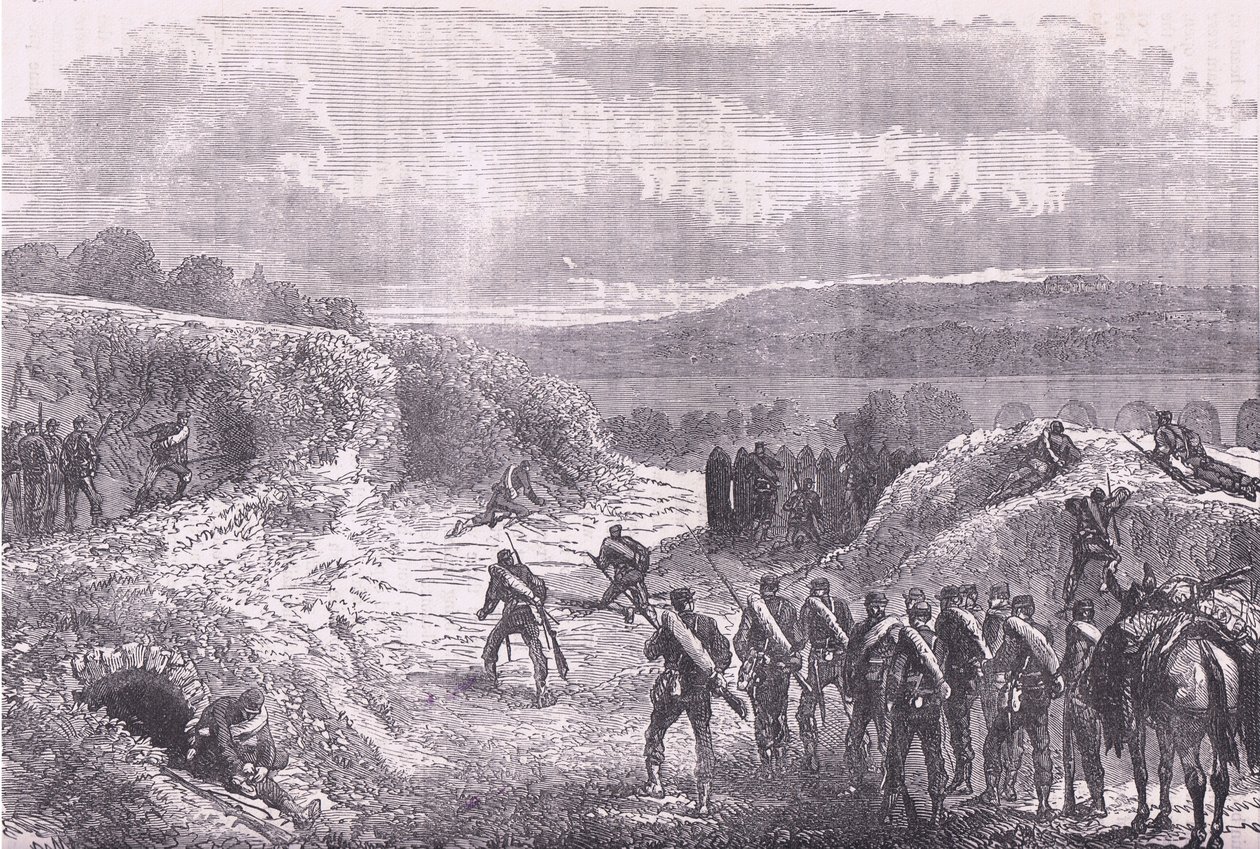 Sortie de Paris, Histoire de la guerre entre la France et l