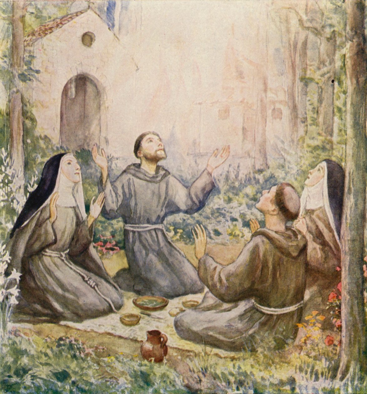 Saint François et Sainte Claire d