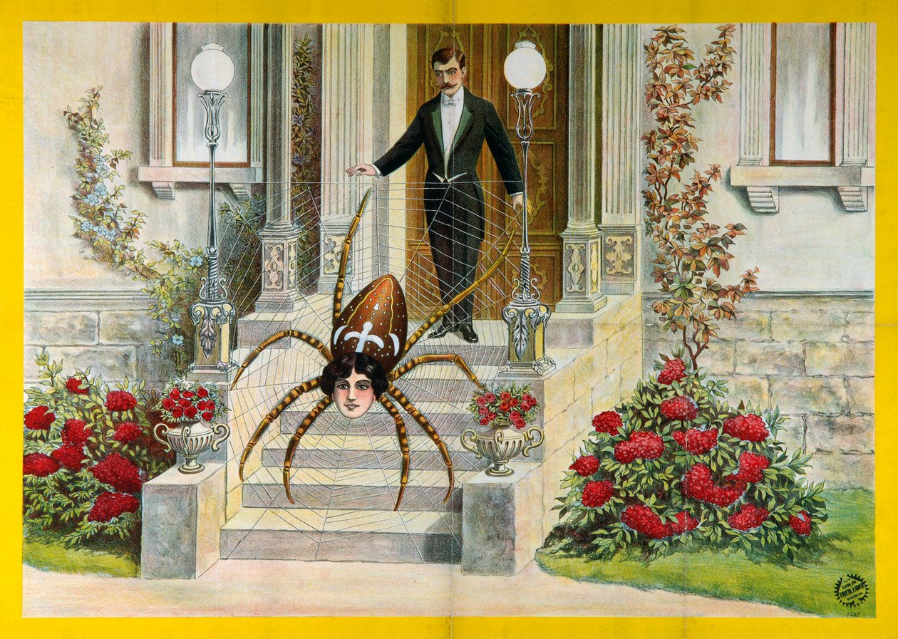 La femme araignée (Spider Woman) - German School
