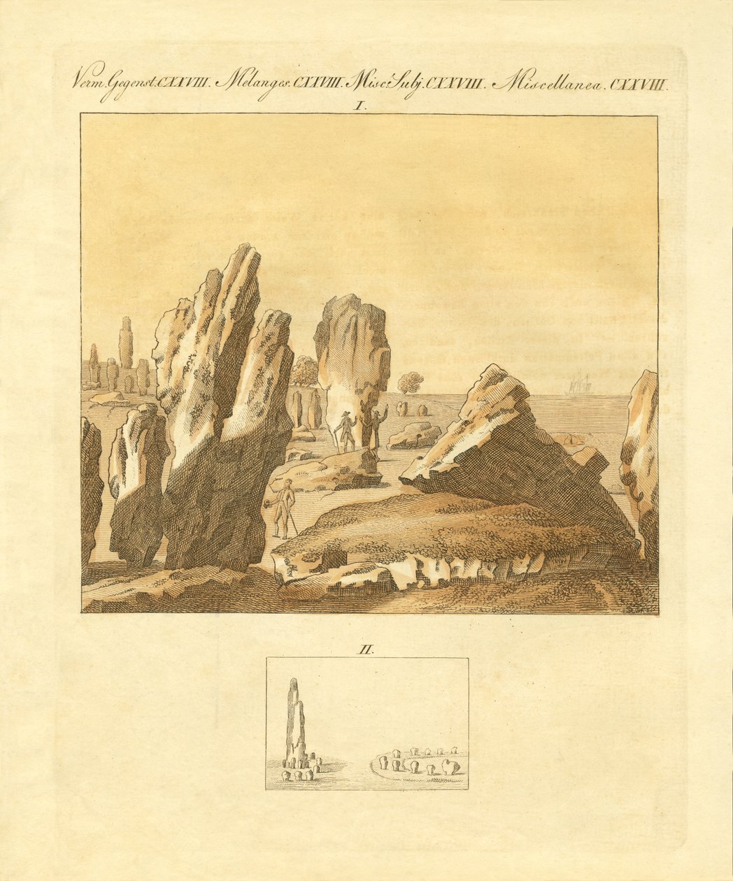 Les monuments celtiques de Carnac - German School