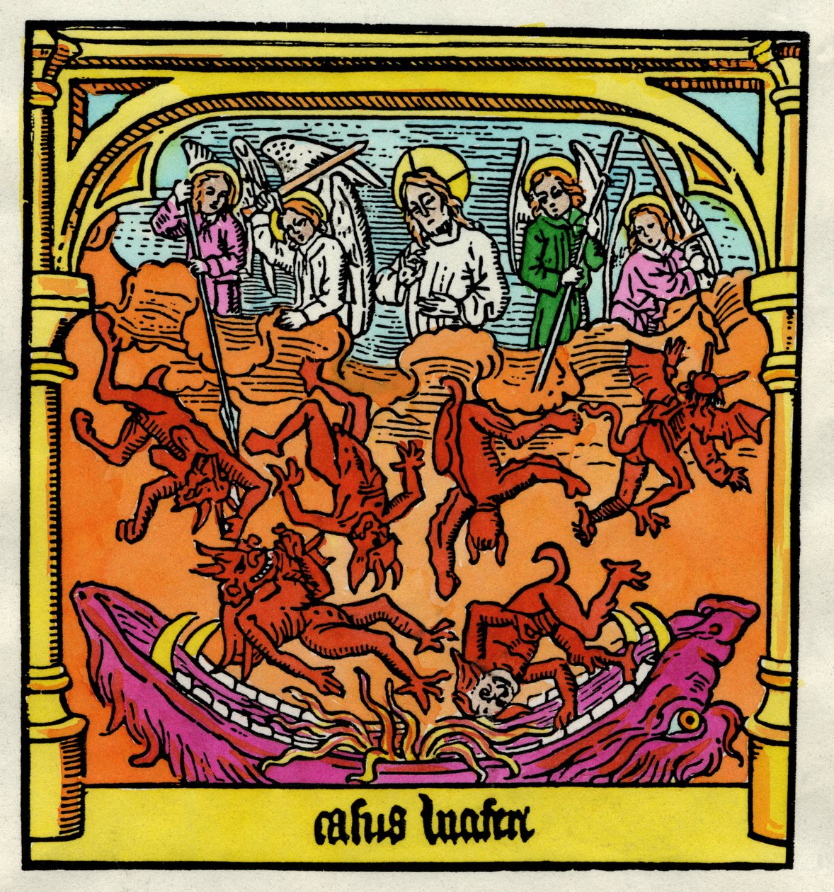 La Chute de Lucifer et des Anges Rebelles, illustration d