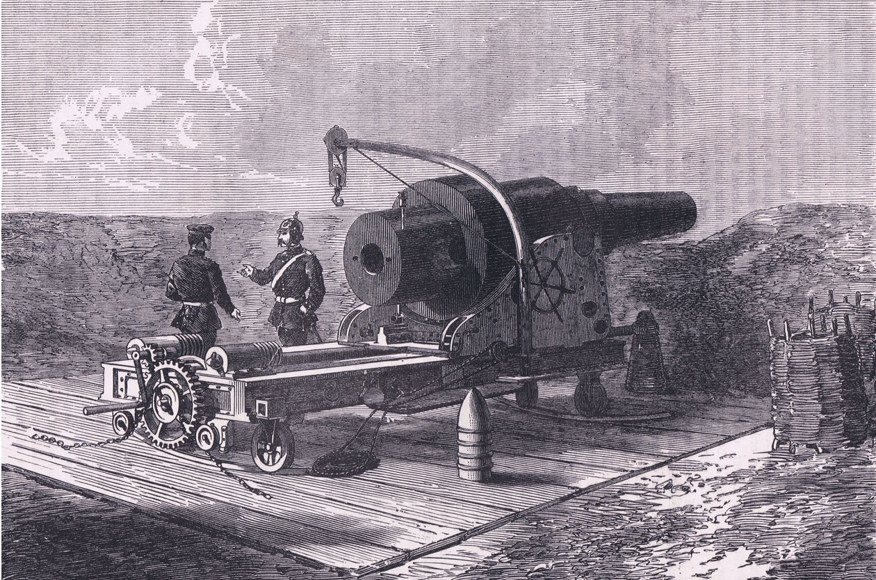 Le canon Krupp, Histoire de la guerre entre la France et l