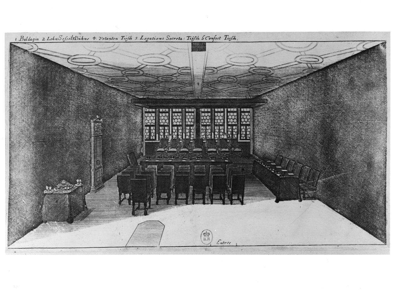La salle Römer à Francfort-sur-le-Main - German School