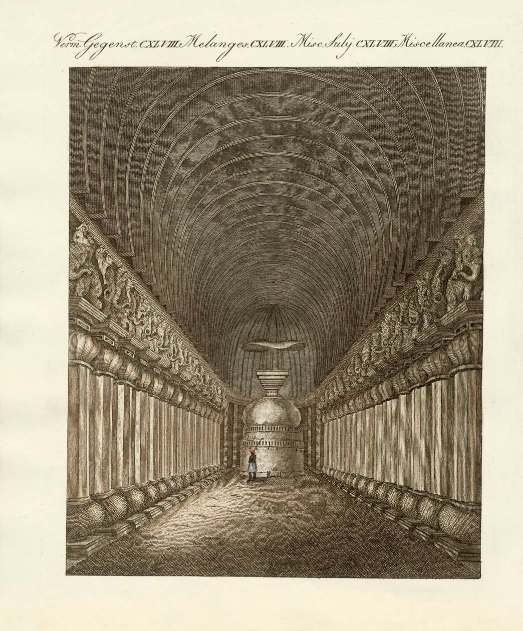 Les grottes de Carli en Inde - German School