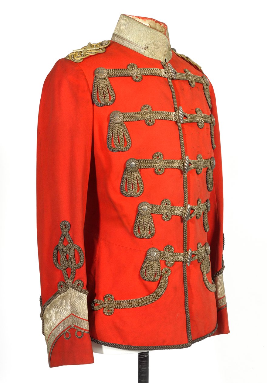 Tunique, SAR le duc de Connaught, 3e hussards de Zieten, armée allemande, avant 1914 - German School