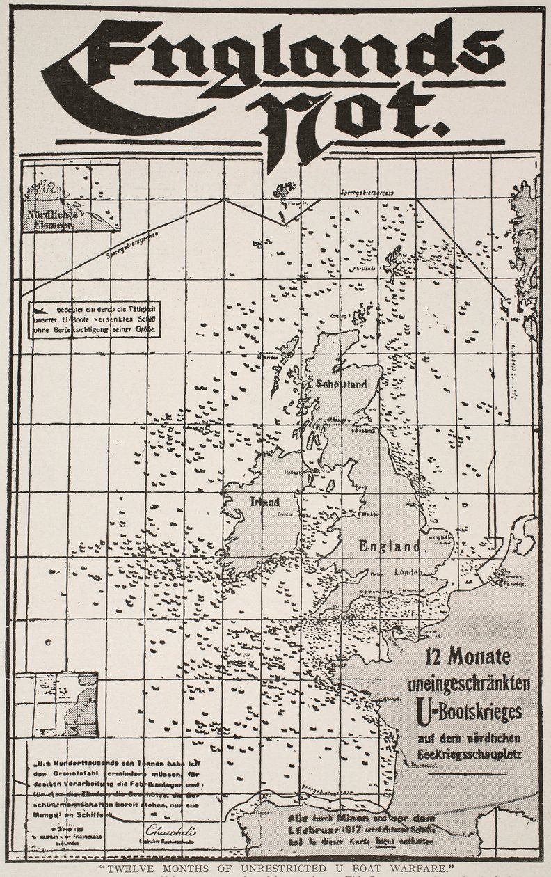 Douze mois de guerre sous-marine sans restriction, 1917-19 - German School