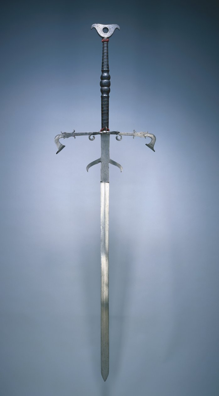 Épée à deux mains de la garde d