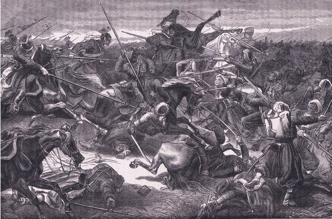 Attaque des uhlans, Histoire de la guerre entre la France et l