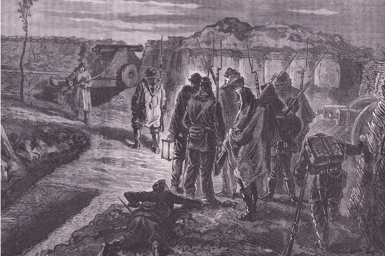 Sur les remparts, Histoire de la guerre entre la France et l