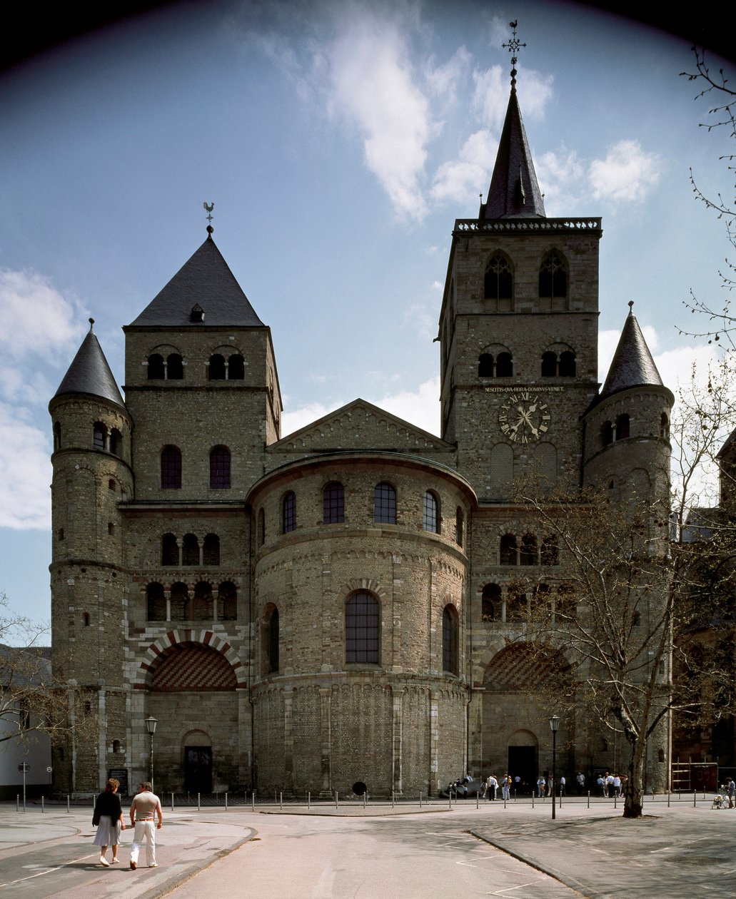 Vue de la cathédrale de Trèves - German School