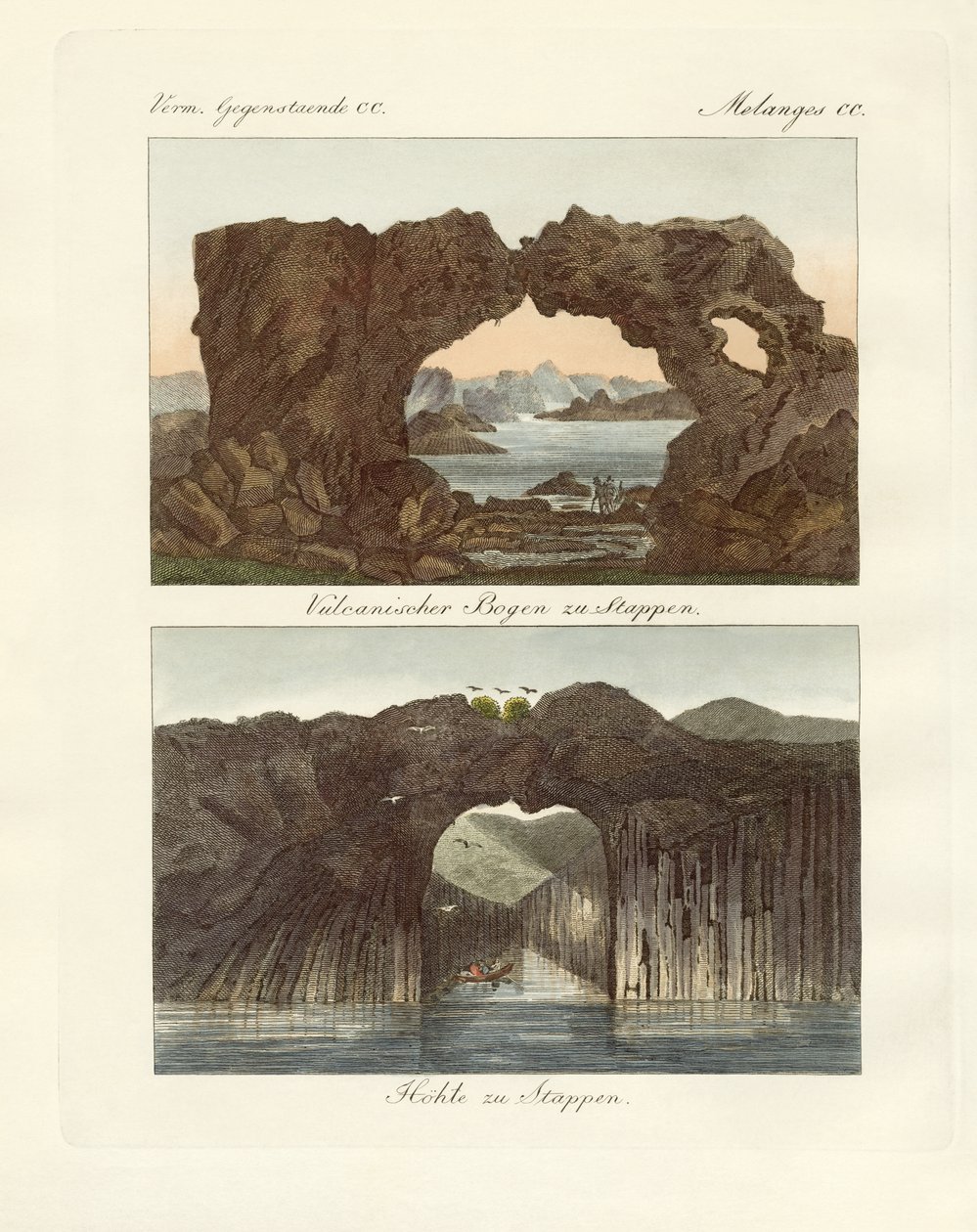 Arcs et grottes volcaniques - German School