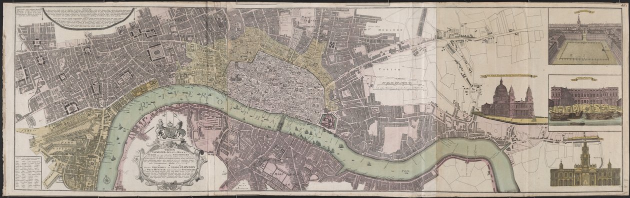 Vrbium Londini et West-Monasterii nec non suburbii Southwark - German School