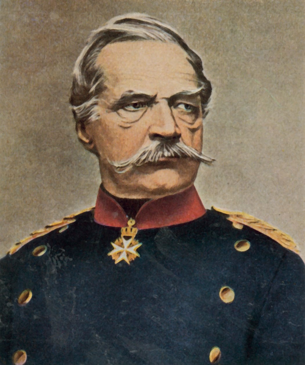 Le ministre de la guerre, le comte Roon - German School