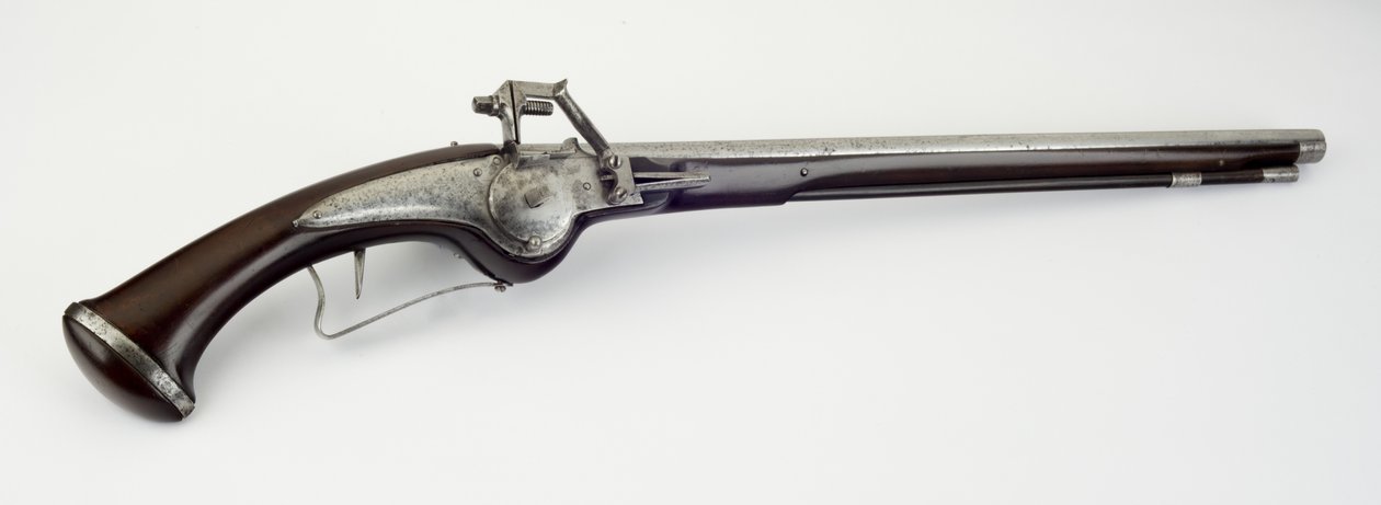 Pistolet à rouet, vers 1625-50 - German School