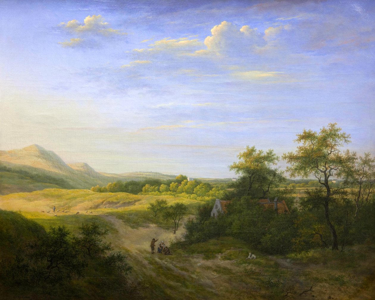 Paysage de dunes près de Haarlem - Gerrit Jan Michaëlis
