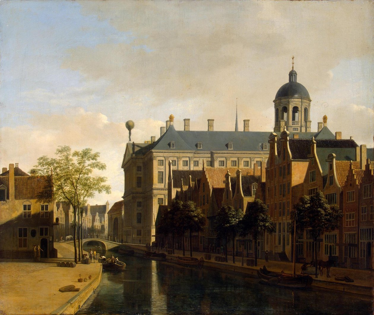 Nieuwezijds Voorburgwal avec l