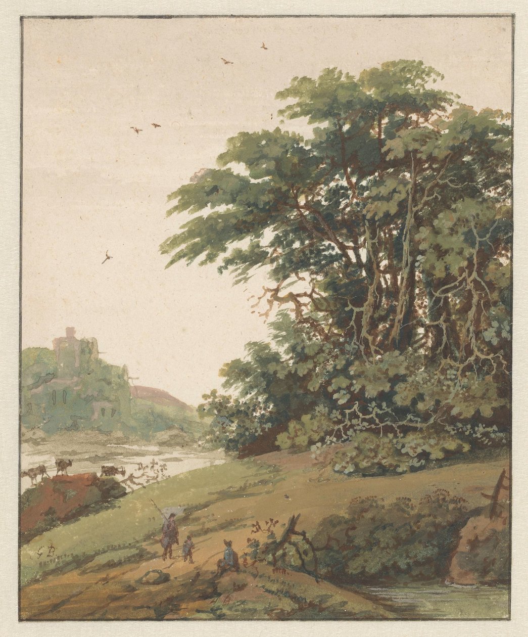 Paysage | Gerrit Battem | Estampe d'art
