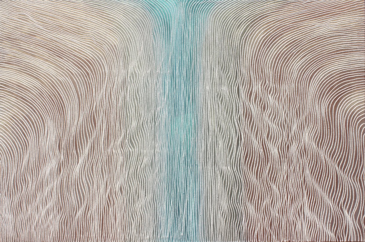 Journey 207, 2008 (sable et acrylique sur toile) - Gerrit Greve