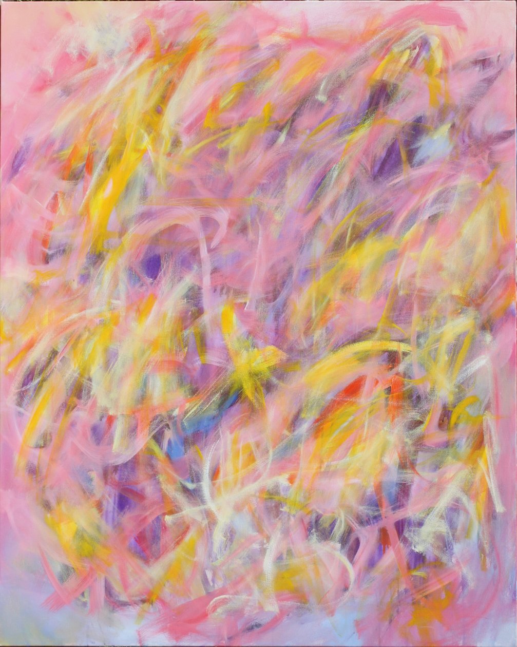 Solstice et au-delà, 2022 (acrylique sur toile) - Gerrit Greve