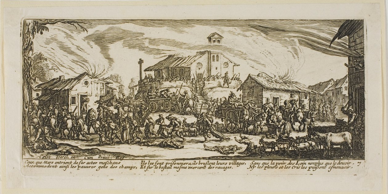 Pillage et incendie d